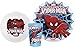 Zak Designs SPIO-0392 Marvel Comics Plate, Bowl & Cup Gift Set, Spider-Man, 3-piece set