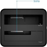 WAVLINK USB 3.0 Dual Bay SATA HDD SSD Docking Station Offline Clone 2.5 3.5 view 6