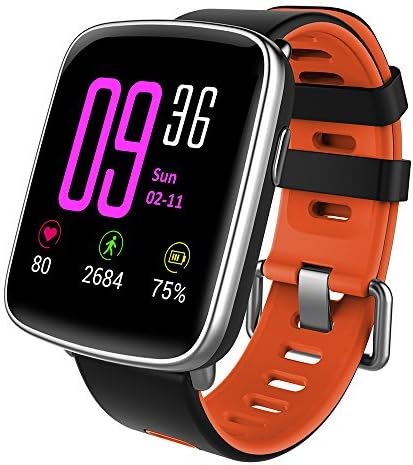 Smart Watch, Yamay 1.54 inch HD Screen Smart Bracelet Heart Rate Meter Activity Meter Multifunction Wrist Watch with Bluetooth Call Function (No SIM Card) SMS Notification Pedometer Consumed