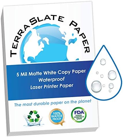 TerraSlate Copy Paper Waterproof Laser 