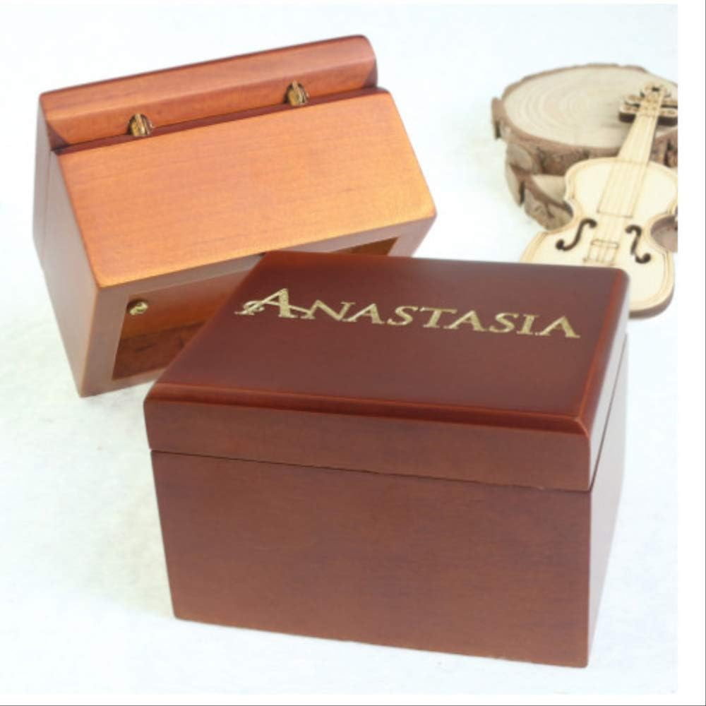 Caja De Música Hecha A Mano De Madera (Anastasia): Amazon.es: Hogar
