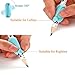 Life-Mate Pencil Grips, Universal Writing Posture Correction Device Tool Ergonomic Training Gripper For Righties And Lefties For Aid Kid Children Handwriting Holder (8 PCS)