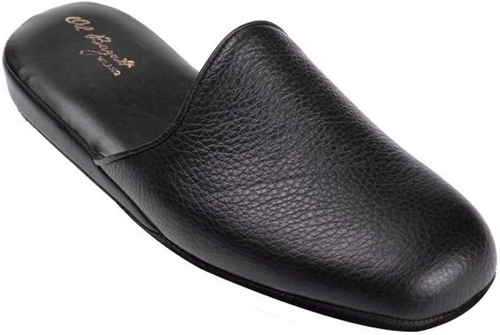 Musto Scarpe Pantofole Uomo Chiuse 100% VERA PELLE Made In Italy