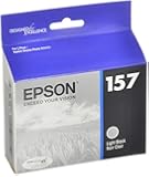 Epson UltraChrome K3 157 Inkjet Cartridge (Light Black) (T157720)