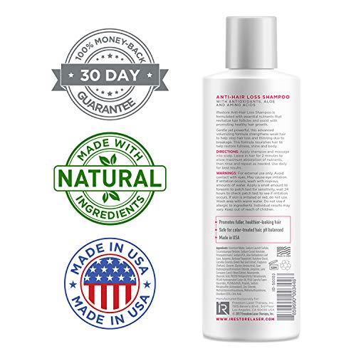 iRestore Laser Hair Growth System - MAX Growth Kit: Includes Anti-Hair Loss Shampoo, Serum, and Supplements - FDA Cleared Hair Loss Treatments - Hair Regrowth for Men and Women with Thinning Hair