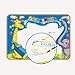 TOYK Aqua doodle Drawing Mat Pen - Water Doodle Toy - Painting Writing Doodle Board Toy - Color Children Water Drawing Mat Board & 3 Magic Pens for Baby Kids Doodle Kids Educational Toy
