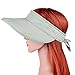 VBIGER Butterfly Knot Sun Wide Brim Visor Floppy Fold Beach Hat (White) …
