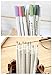 Metallic Marker Pens,Soft Brush Tip Pens,Set of 10 Colors