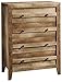 Sauder Dakota Pass 4-Drawer Chest, Craftsman Oak finish