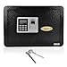 SereneLife Safes And Lock Boxes - Digital Safe Box, Home Safe Box Combination Safe Box Steel Alloy Drop Safe - Includes Keys (SLSFE22FP)
