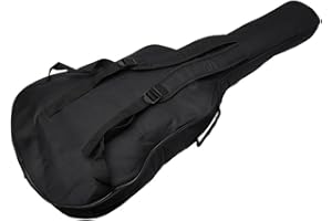 Padded Classical Acoustic Guitar Gig Bag, Water-Resistant Oxford Case with Soft Lining for 40-41 Inch Standard Guitars, Prote