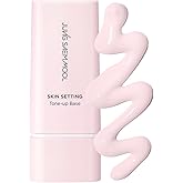 JUNG SAEM MOOL Skin Setting Tone Up Base 1.35 Fl Oz, Pink Luminizing Makeup Primer, Hydrating K-Beauty Base for Radiant Glow & Smooth Skin, Camu Camu for Vibrant Complexion, Longlasting, Korean Makeup
