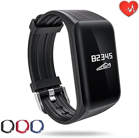 Fitness Tracker, LONGET Smart Watch IP 68 Waterproof Smart Band Activity Tracker Wireless Touch Screen Fitness Watch for Android and IOS Smartphones Gifts