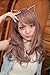 X&Y ANGEL Fashionable Middle-length Wavy Healthy Kanekalon Wigs As Real Hair K035 (purple (like the photo shows))