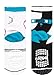 Best Buds Mismatched Socks Kids Box - T-Rex and Triceratops Dinosaurs, Ghost and Skeleton (Glow in the Dark), Lion and Zebra Ages 4-8