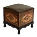 Oriental Furniture Olde-Worlde Baroque Ottoman/Stool