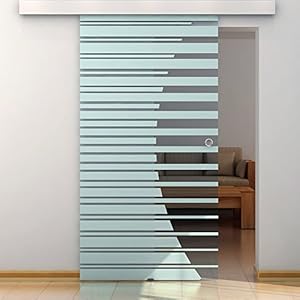 HOME DELUXE Glass Sliding Internal Door Interior Doors ...