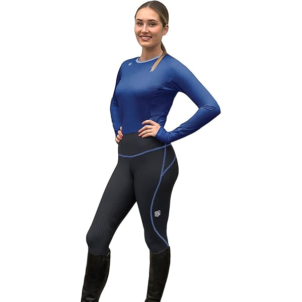 Amazon.com: Goode Rider Bodyshaper F/S Crop Tights L/XL