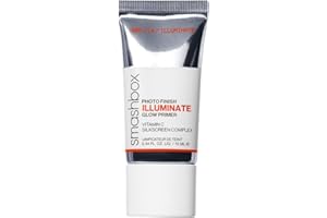 Smashbox Photo Finish Illuminate Glow Makeup Primer | Breathable, Strengthening Silky Barrier Primer For Glowy Skin | Silkscreen Complex, Vitamin C + Passion Fruit