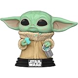 POP Funko Star Wars: The Mandalorian - The Child, Grogu with Cookie, Multicolor (54531)