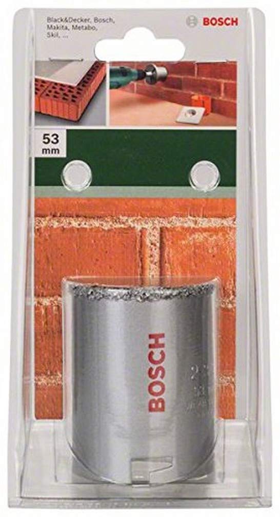 Bosch 2609255622 Tungsten Carbide Grit Holesaw with Diameter 53mm