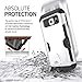 Spigen Slim Armor CS Galaxy S6 Case with Slim Dual Layer Wallet Design and Card Slot Holder for Galaxy S6 2015 - Shimmery White