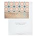 DaySpring Thinking of You Greeting Card with Embossed White Envelopes, 12 Count, Joyful Thoughts