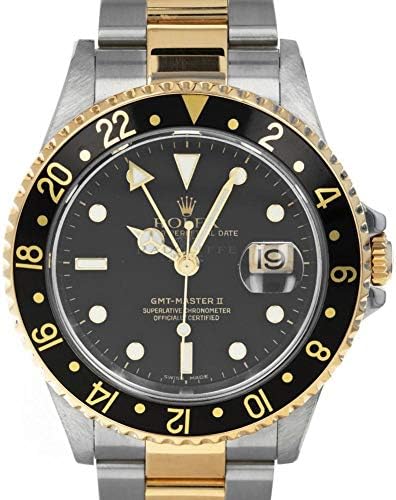 Rolex GMT Master II Automatic-self-Wind Male Watch 16713 (Certified Pre-Owned)