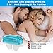 Anti Snoring Devices, Snoring Solution Anti Snoring Nasal Dilator Nose Vents Plugs Clip Stop Snoring Aids Snore Stopper Reduction Snoring Sleeping Aid Device for Ease Breathing