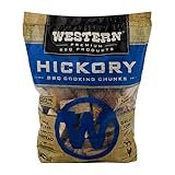 Western Premium BBQ Products Hickory BBQ Cooking Chunks, 570 cu in