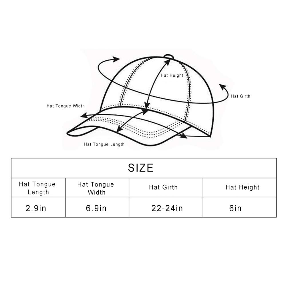 ZellyPower MAGA Hat for Women for Men Trucker Baseball Cap with USA Flag Adjustable Size