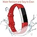 Ouwegaga Compatible for Fitbit Alta Bands, For Fitbit Ace Bands for Kids Small Multi Color 12 Pack