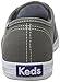 Keds Women's Champion Lace Up Sneaker, Dark Grey Canvas, 9