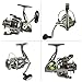 Sougayilang Fishing Reel Spinning 11+1bb Left/Right Interchangeable Spinner Gear High Speed Smooth Bass Fishing Reels