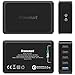 Tronsmart 54W 5-Port USB Charger with Quick Charge 2.0 Technology - Black