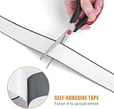 flintronic Bath Sealant Strip 10m Self-Adhesive PVC Caulk Tape 20mm Wide view 3