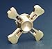 Hand Fidget Spinner Skull High Quality Brass Bearing R188 Anti-stress spins up to 5 minutes Time killer toy In Metal premium box. Helps to relieve stress, boredom and trains good mindfulness.
