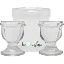 ChillEyes Transparent Glass Eye Wash Cup - Effective Eye Rinse and ...