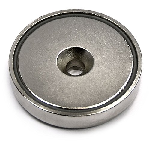 CMS Magnetics Neodymium Cup Magnets with 112 LBS Pull Capacity Dia 1.57