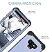 BENTOBEN Case for Samsung Note 9, 3 in 1 Hybrid Hard PC Soft Rubber Heavy Duty Rugged Bumper Shockproof Anti Slip Three Layers Full Body Protective Phone Cover for Samsung Galaxy Note 9, Light Blue