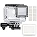 GreatCool Gopro Hero 5/6 Waterproof Housing Underwater Case Dive with Touch Coverlens and Anti Fog Inserts Accessories Kit