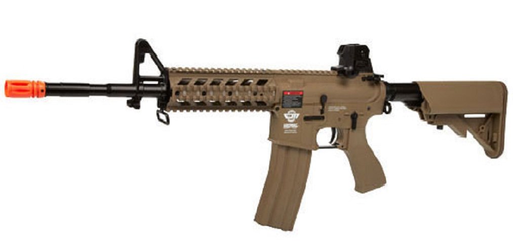 G&G CM16 Raider Airsoft de cañón largo (bronceado)