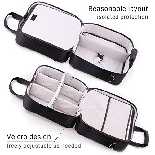PS4 Carrying Case Portable Waterproof PS4 Travel Bag Compatible with Playstation 4 Slim and PS4 Pro - Fits All PS4 and PS3 Models