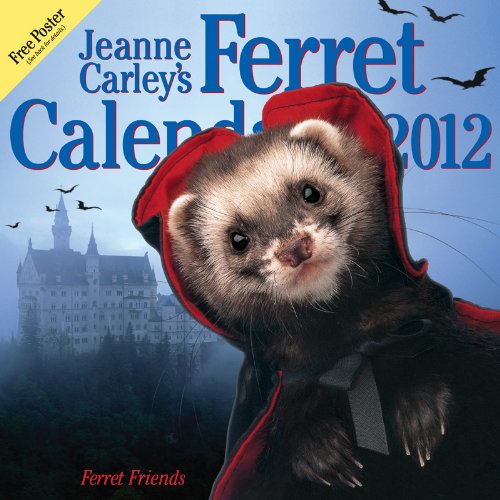 2012 Jeanne Carley's Ferret Calendar 2012, Ferret Friends Wall calendar by Ferret Company