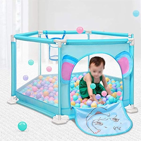 Gff Barriere De Bebe Parc Bebe Interieur Et Exterieur Aire De Jeu Portable Polyvalent Aire De