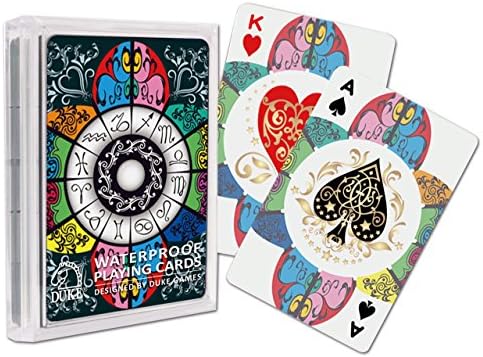 Zodiac Transparent Playing Cards