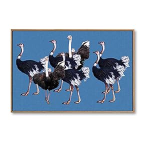 Framed Canvas Wall Art for Living Room, Bedroom Animals Canvas Prints for Home Decoration Ready to Hang - 16x24 inches