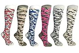 Camo Pattern Over the Calf Socks