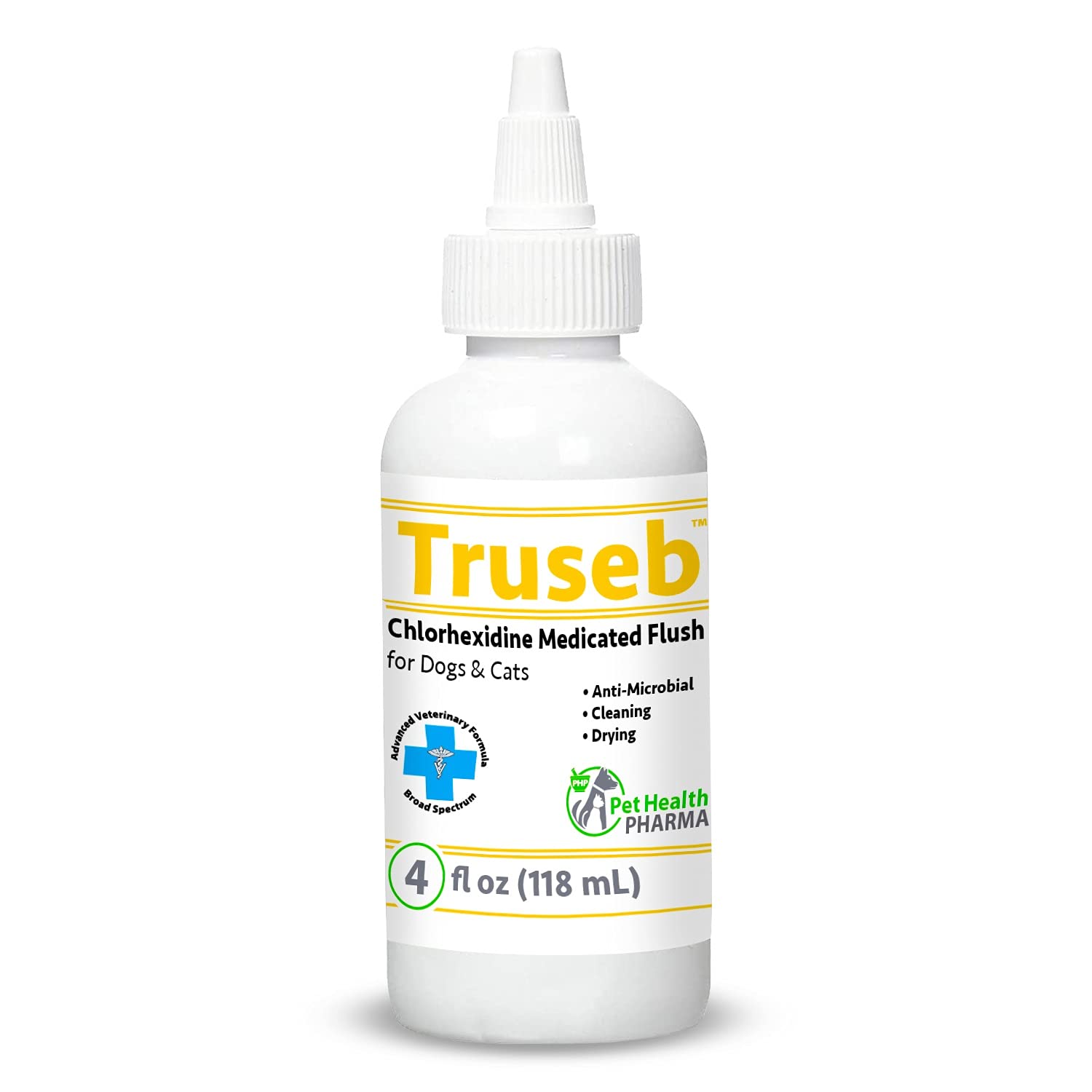 Buy Pet Health Pharma Truseb 1 Chlorhexidine 4 Shampoo for Dogs