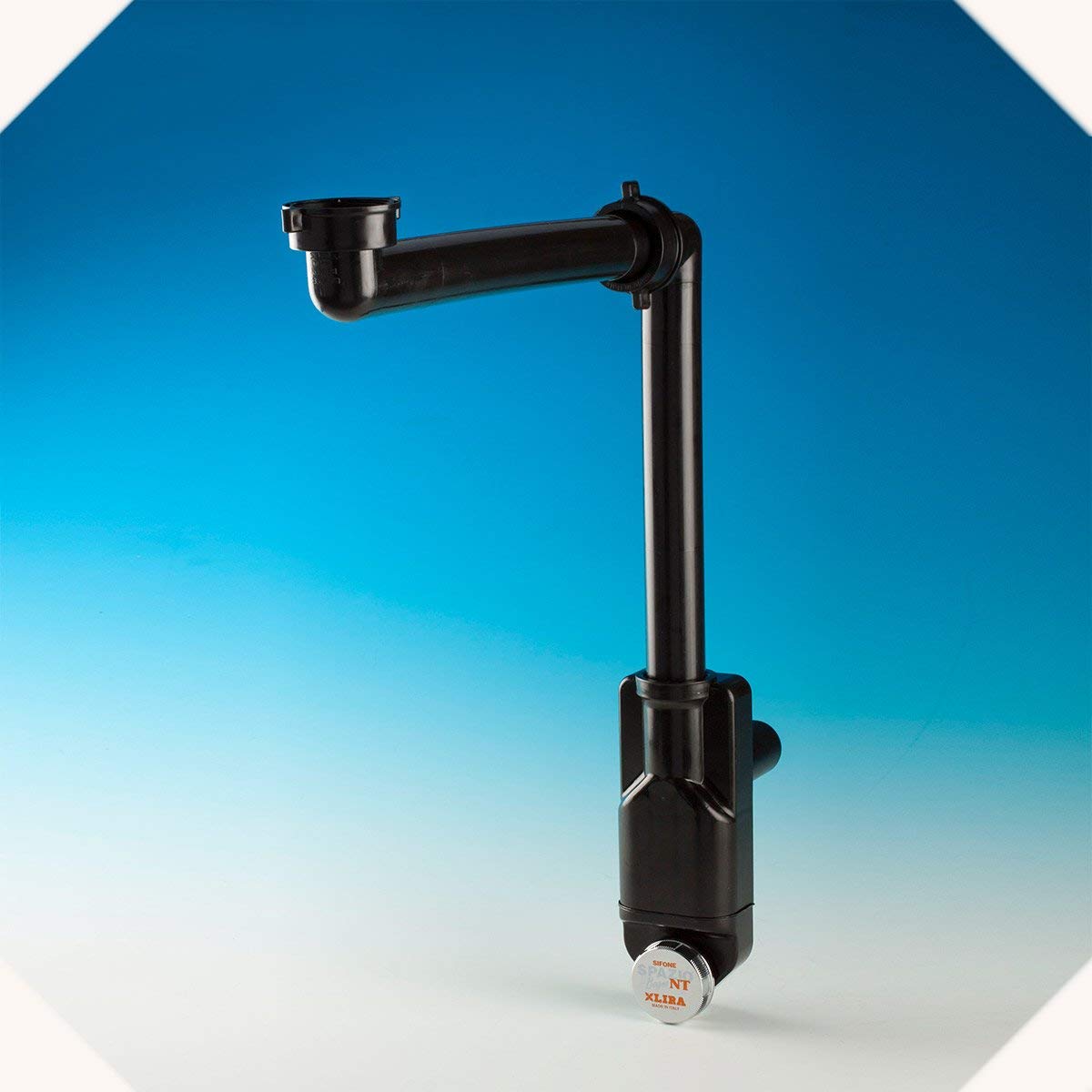 LIRA A827426 Sink Trap, Black